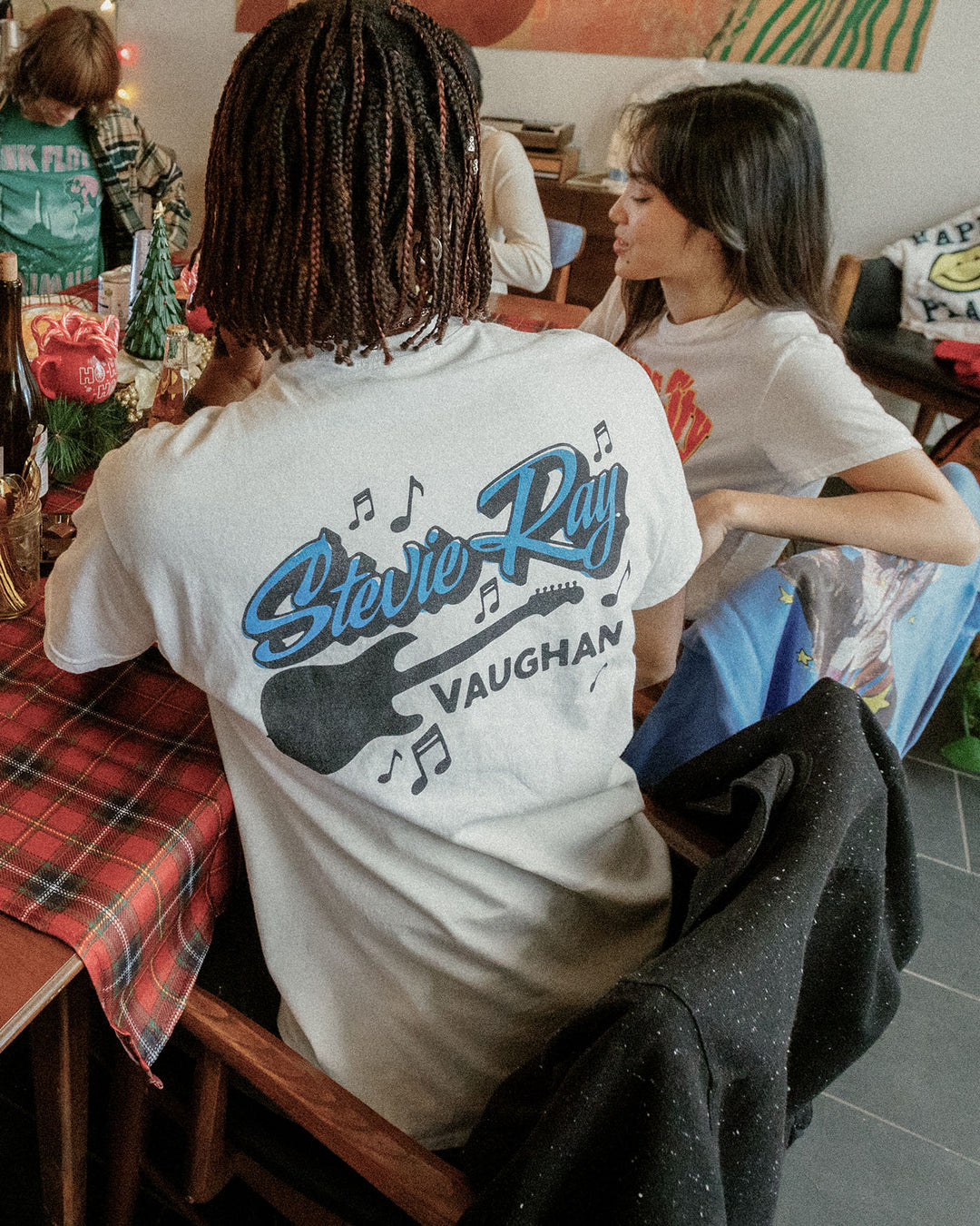 Stevie Ray Vaughan Guitar Flea Market Tee