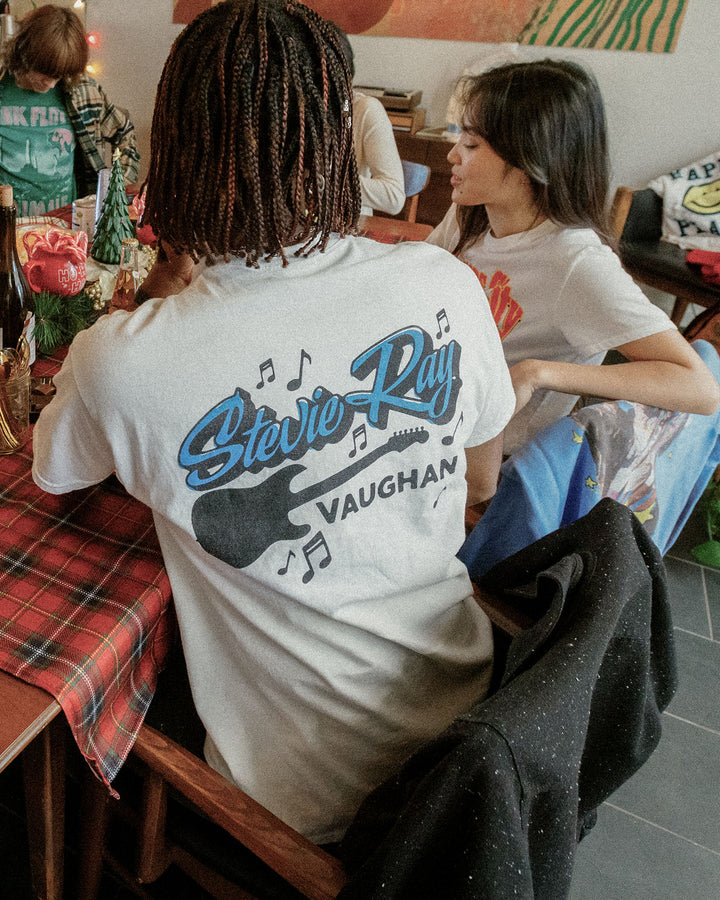 Stevie Ray Vaughan Guitar Flea Market Tee