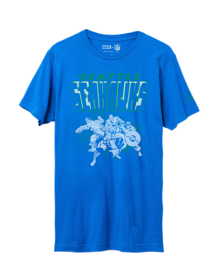 Marvel x Junk Food x NFL Avengers Team Seahawks Tee