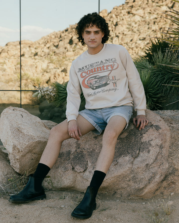 Ford Mustang Country Flea Market Fleece