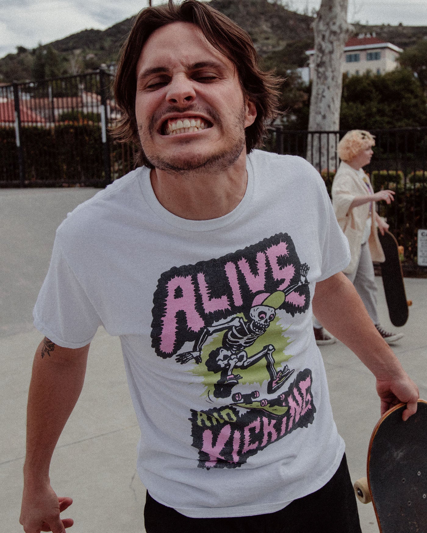 Alive And Kicking Flea Market Tee – Junk Food Clothing