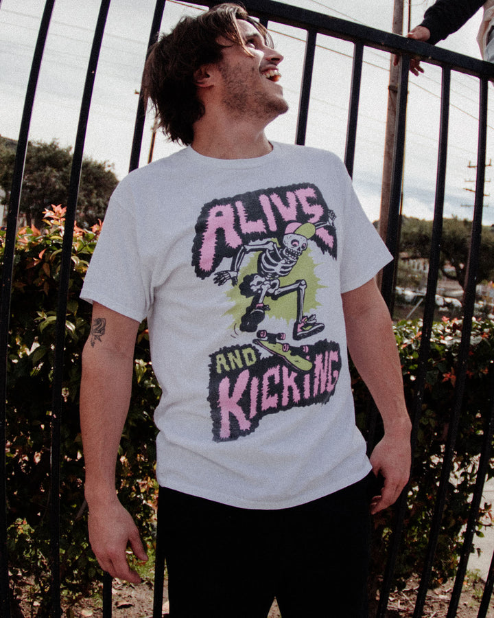 Alive And Kicking Flea Market Tee