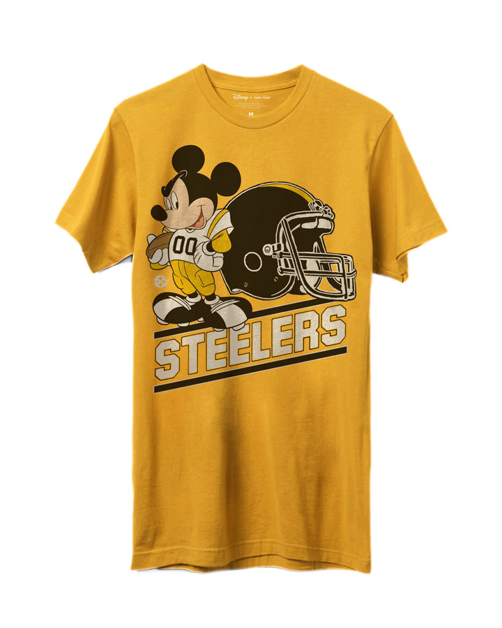 Steelers Disney Mickey Came to Play Fan Tee