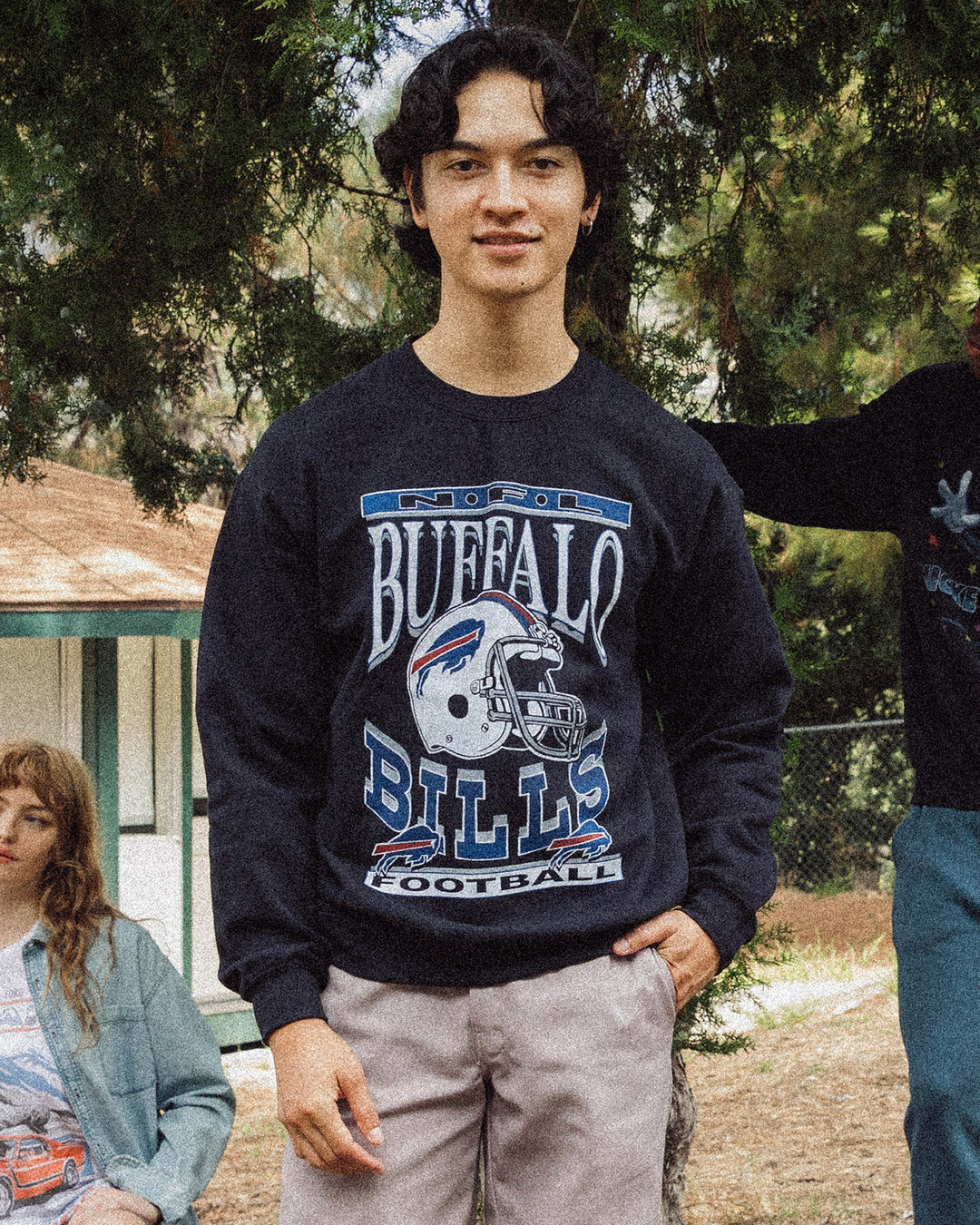 Buffalo Bills Helmet Flea Market Crew