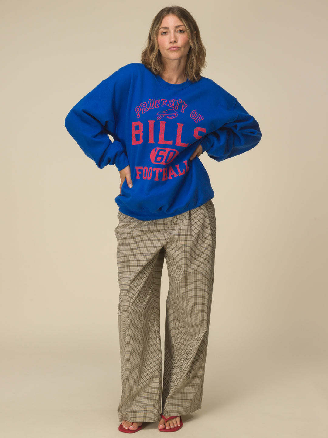 Buffalo Bills Property Flea Market Crew Fleece