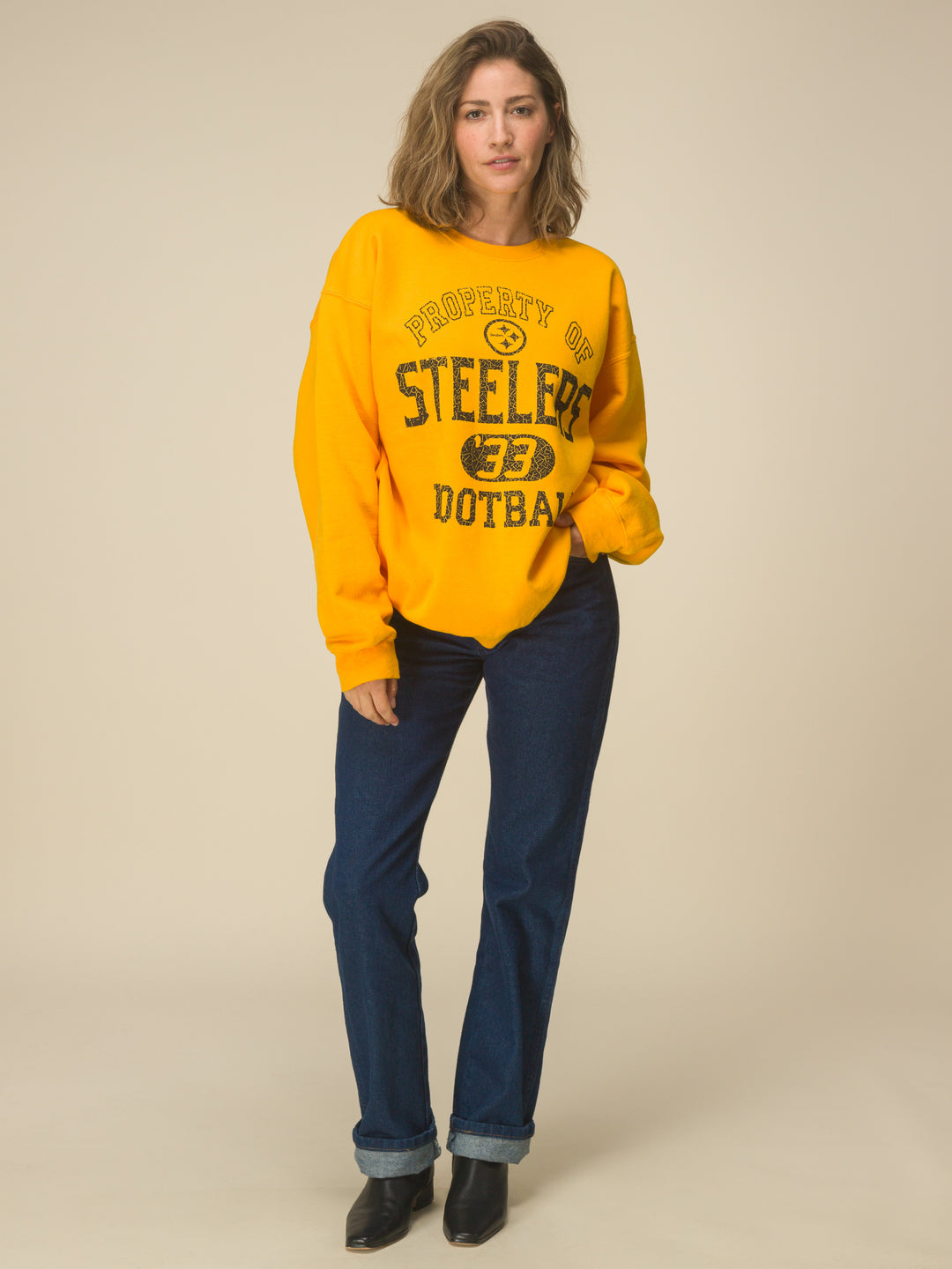 Pittsburgh Steelers Property Flea Market Crew Fleece