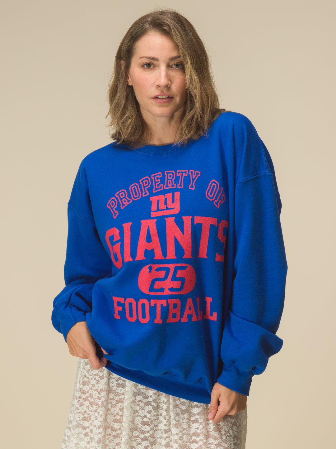 New York Giants Property Flea Market Crew Fleece