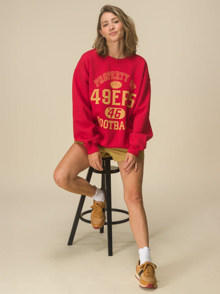San Francisco 49ers Property Flea Market Crew Fleece