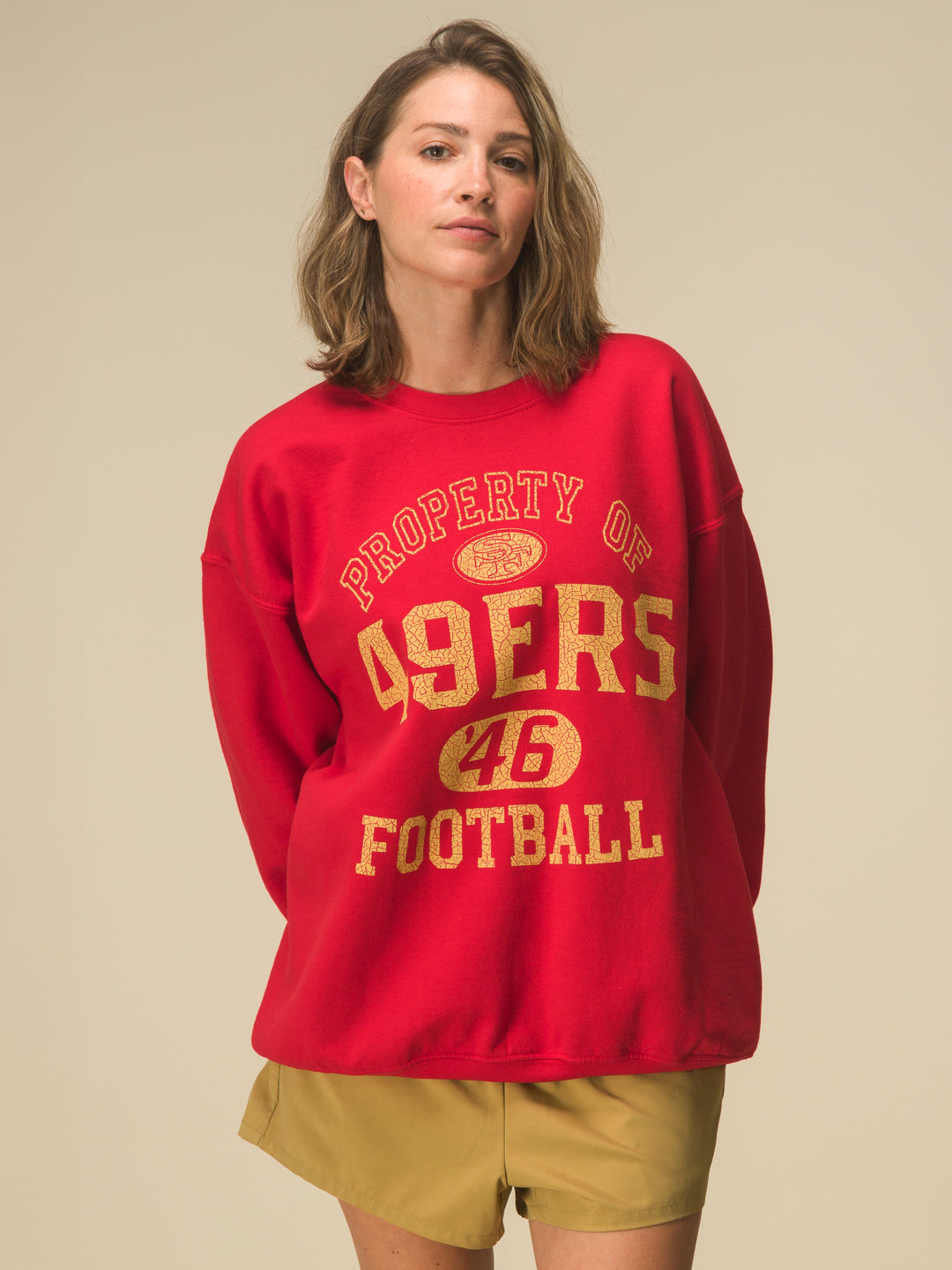 San Francisco 49ers Property Flea Market Crew Fleece
