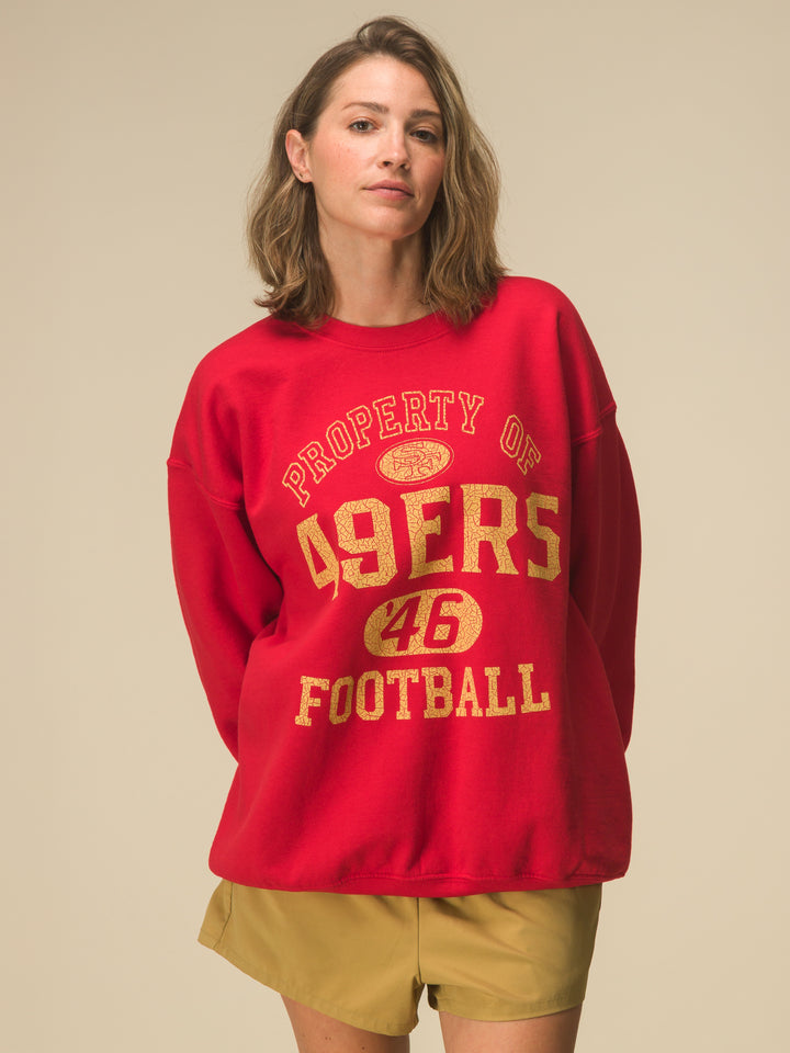San Francisco 49ers Property Flea Market Crew Fleece
