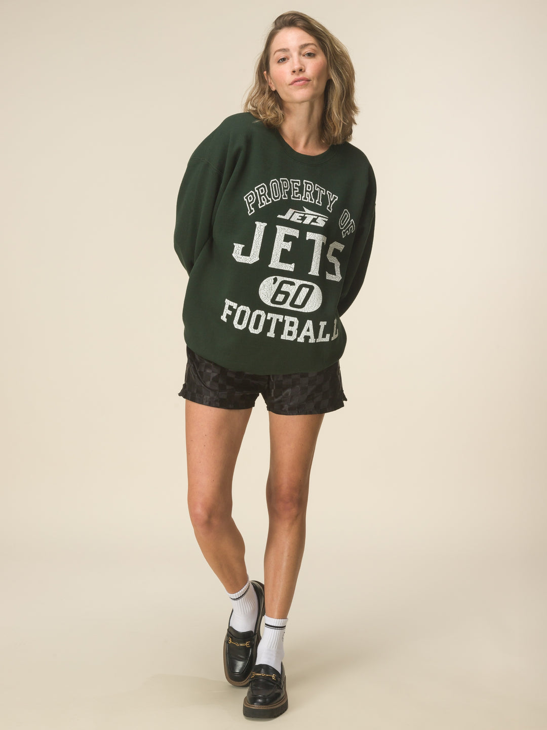 New York Jets Property Flea Market Crew Fleece