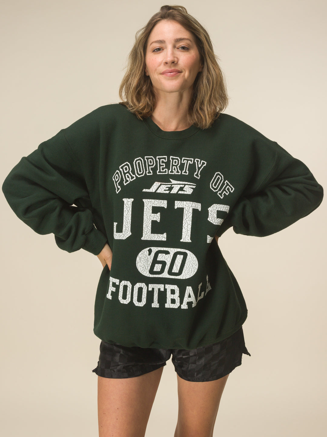 New York Jets Property Flea Market Crew Fleece