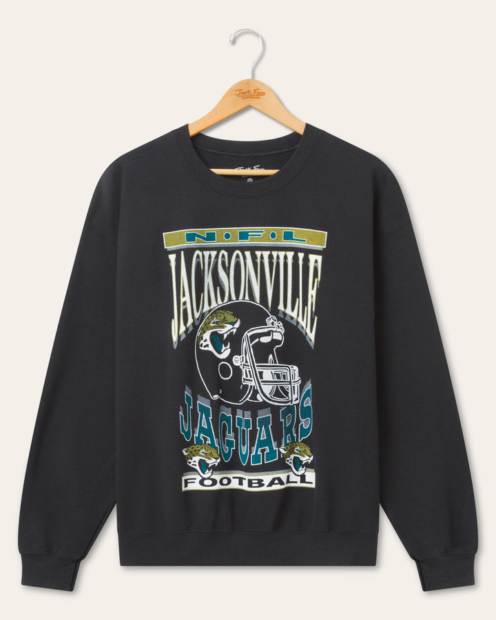 Jacksonville Jaguars Helmet Crew Fleece