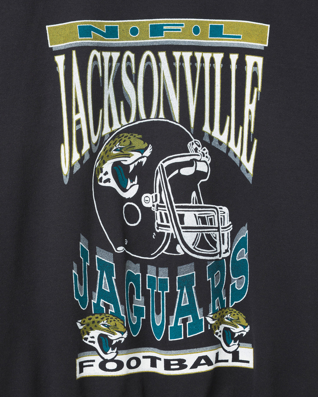 Jacksonville Jaguars Helmet Crew Fleece