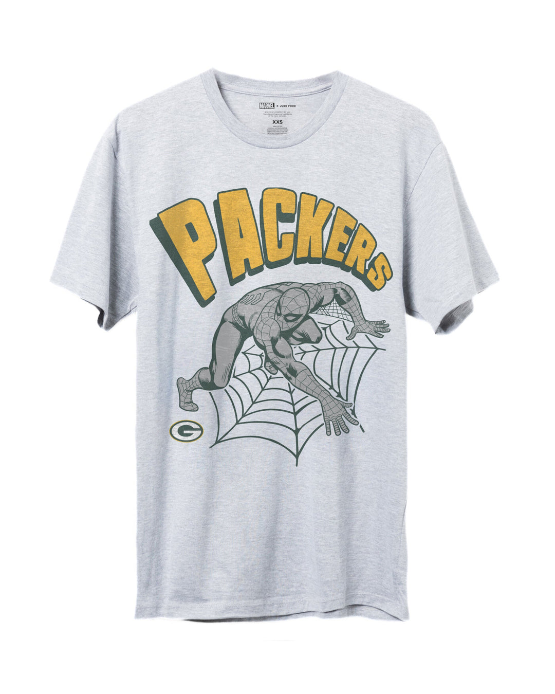 Packers Spider-Man Web Slinger Tee
