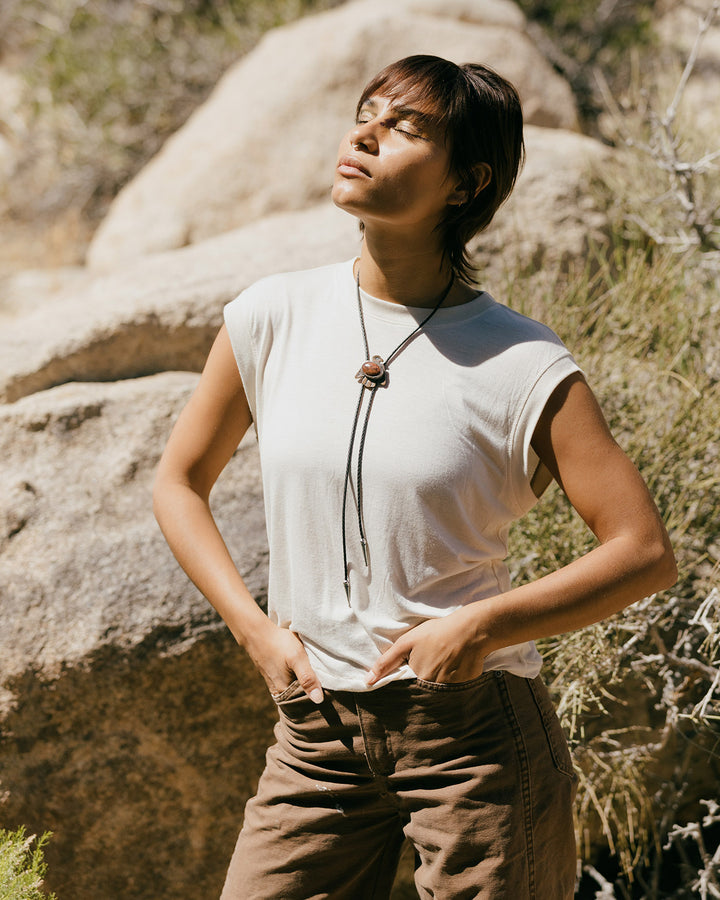 Women's Vintage Tissue Muscle Tank