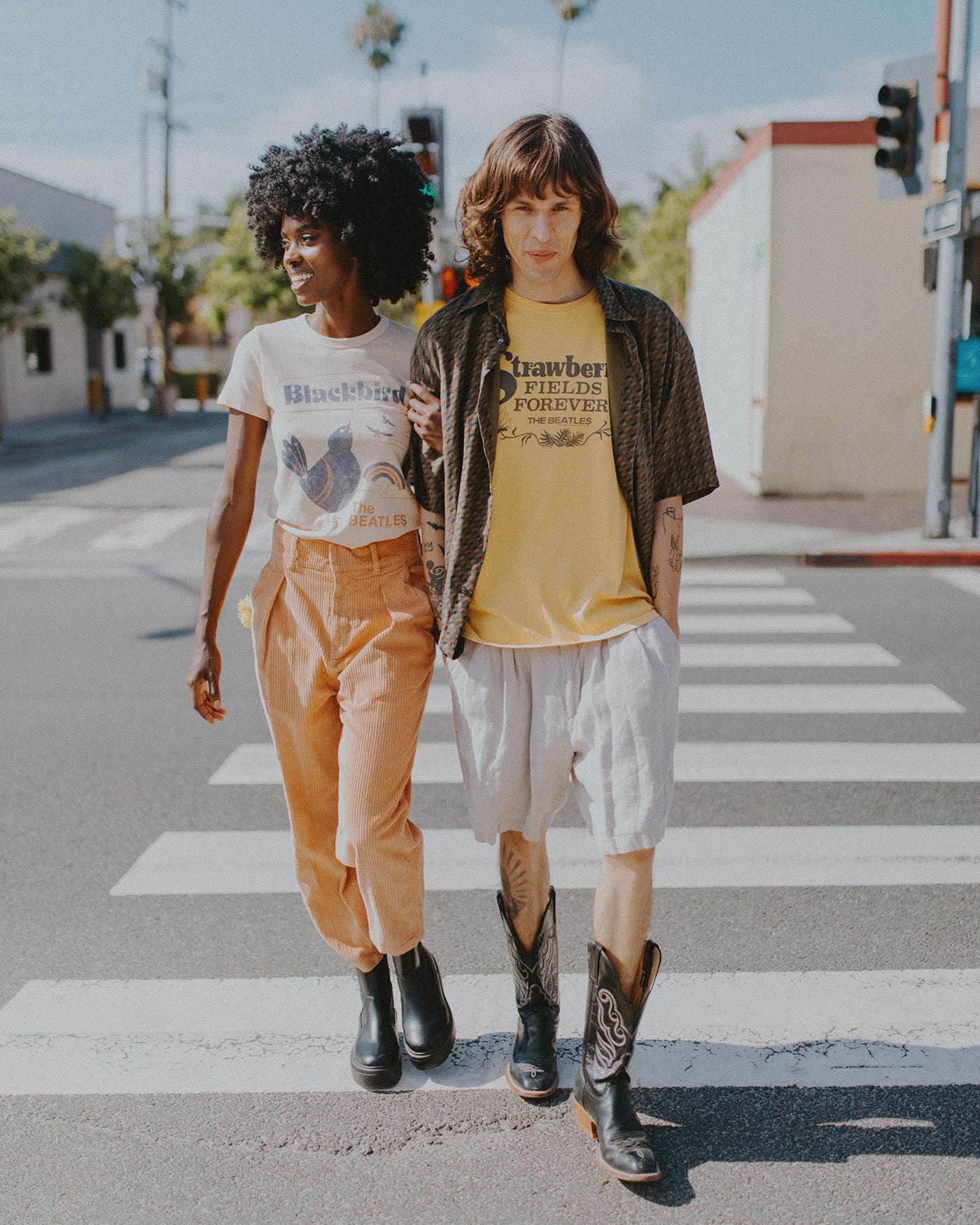 Women's The Beatles Blackbird Original Tee – Junk Food Clothing