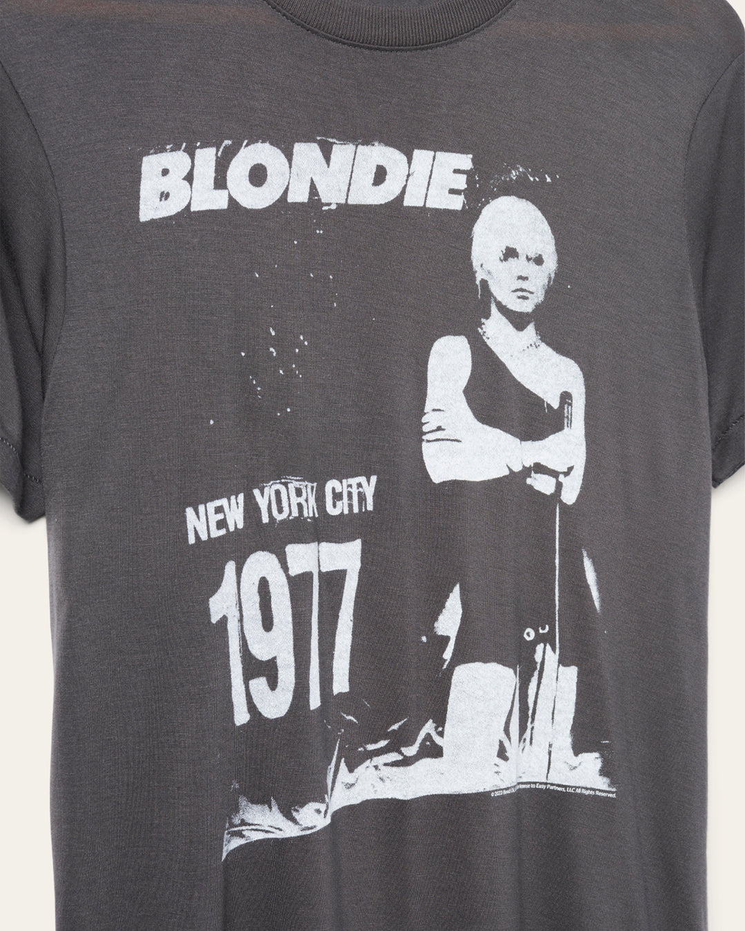 Women's Blondie 1977 Vintage Tissue Tee
