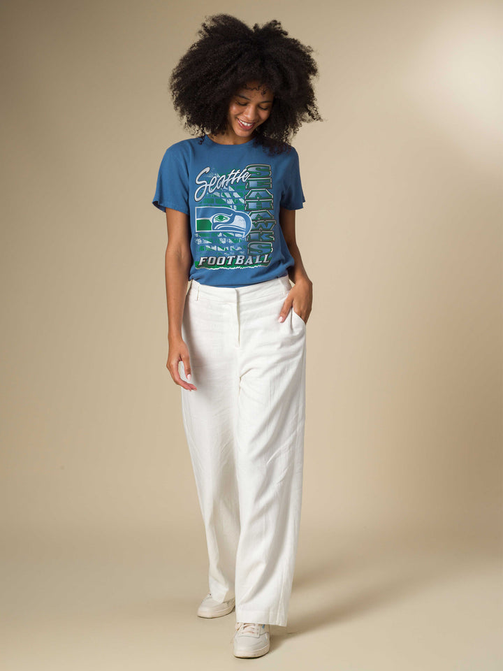 Women's Seattle Seahawks Brick Vintage Tee