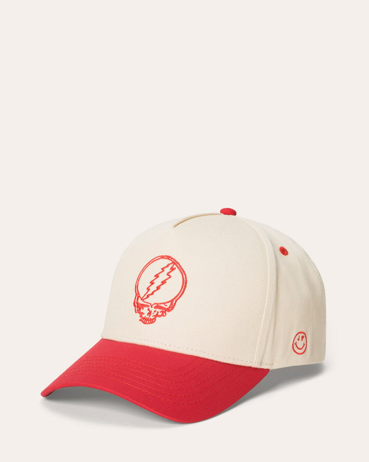 Grateful Dead Red Skull Hat