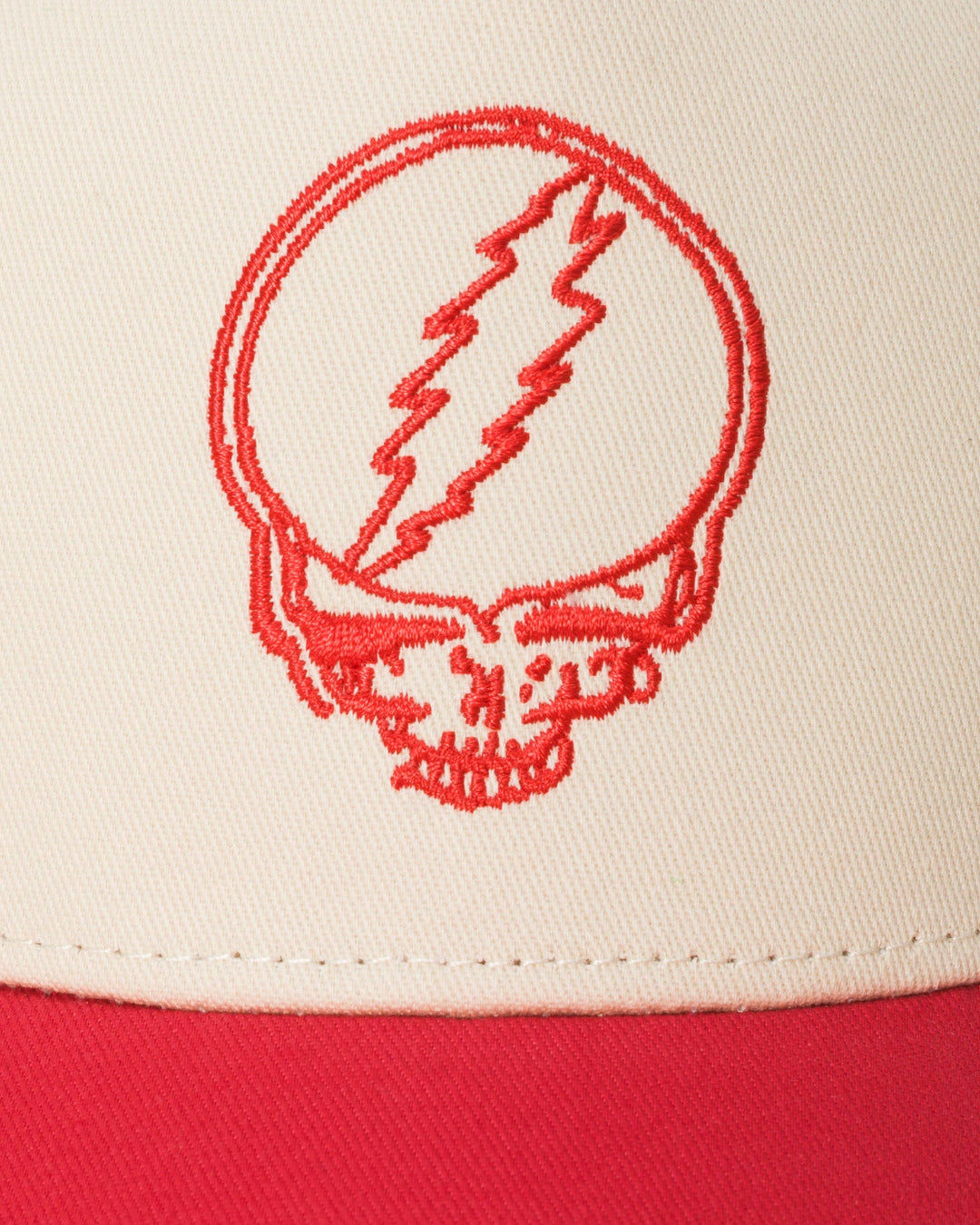 Grateful Dead Red Skull Hat