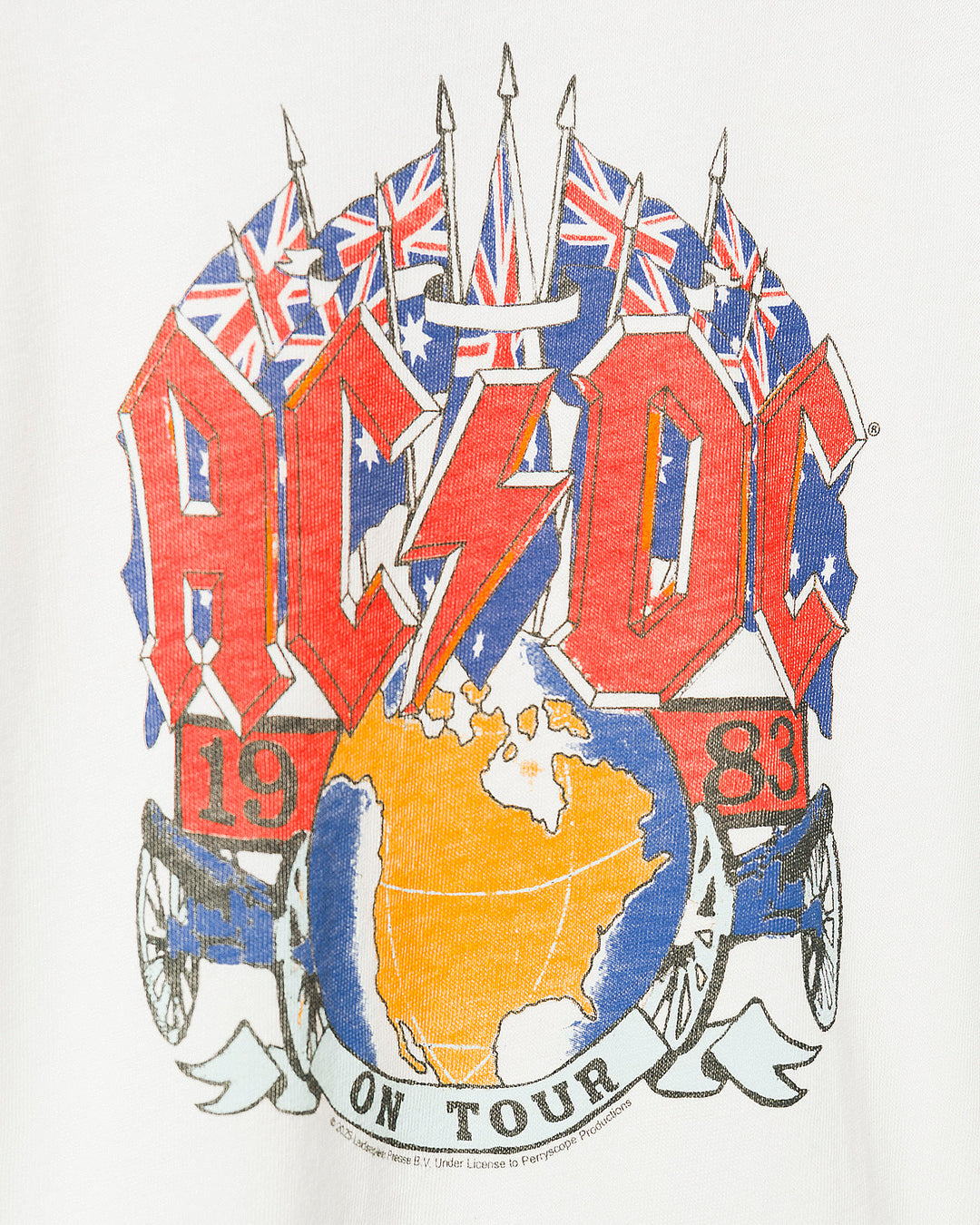 Kids AC/DC 1983 On Tour Tee