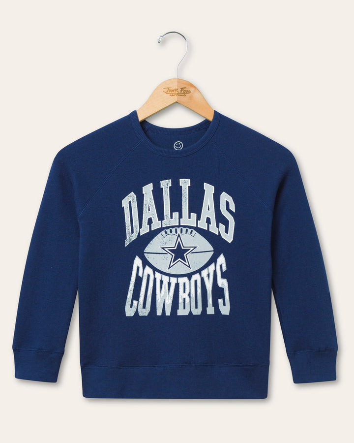 Kids Dallas Cowboys Hot Route Raglan Fleece