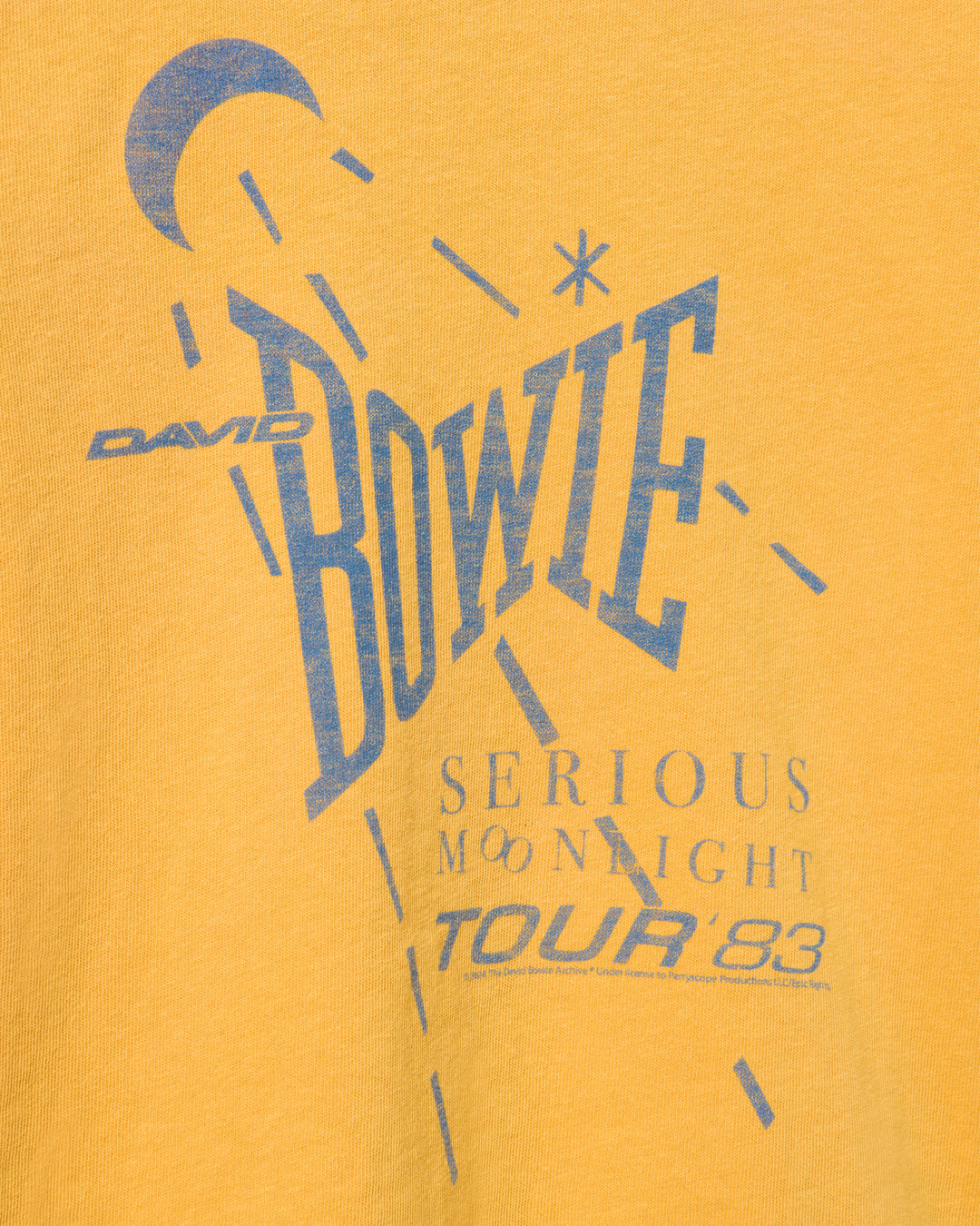 Kids David Bowie Us Tour 82 Tee