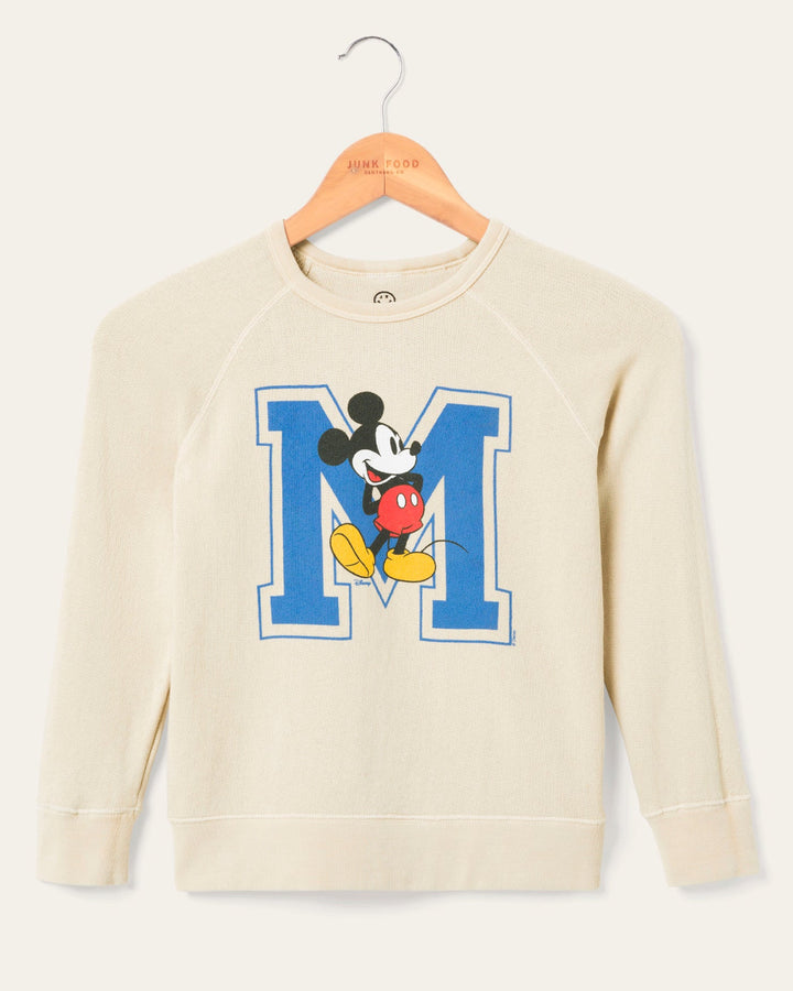 Kids Mickey Big M Raglan Fleece