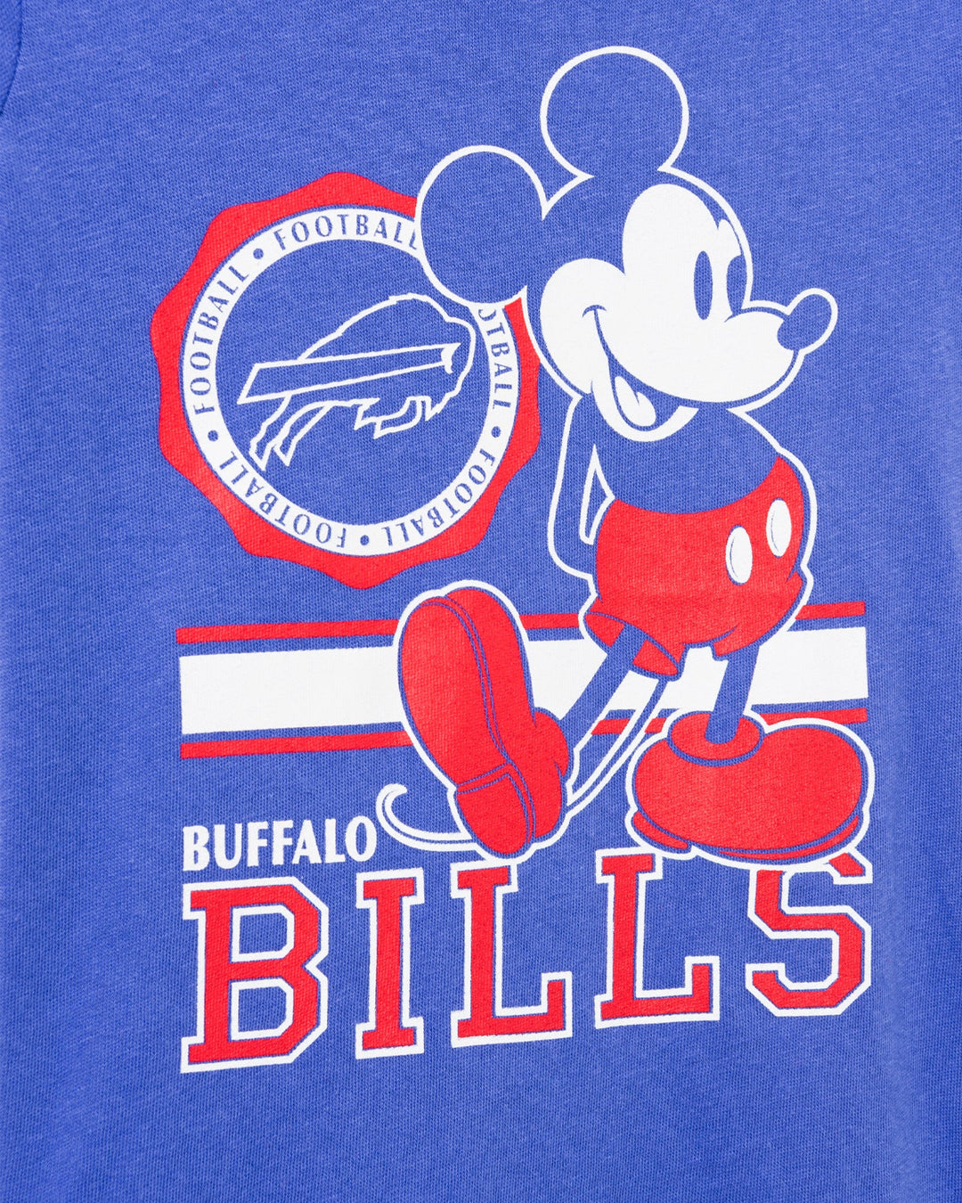 Kids Buffalo Bills Mickey Crest Tee