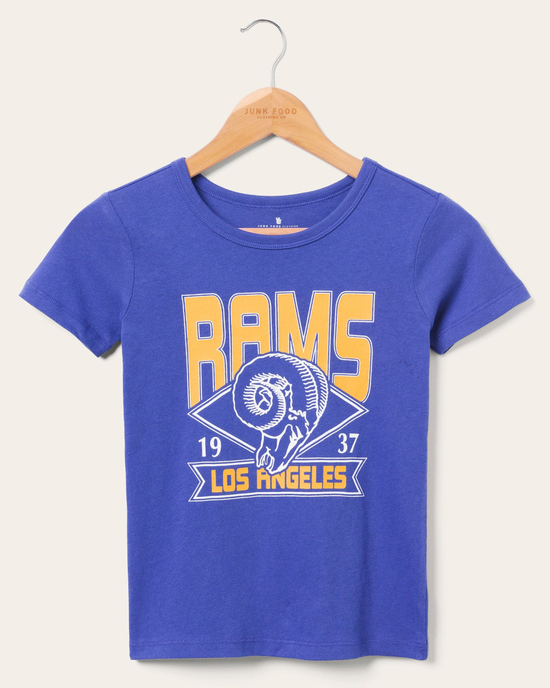 Kids Los Angeles Rams Overtime Tee – Junk Food Clothing