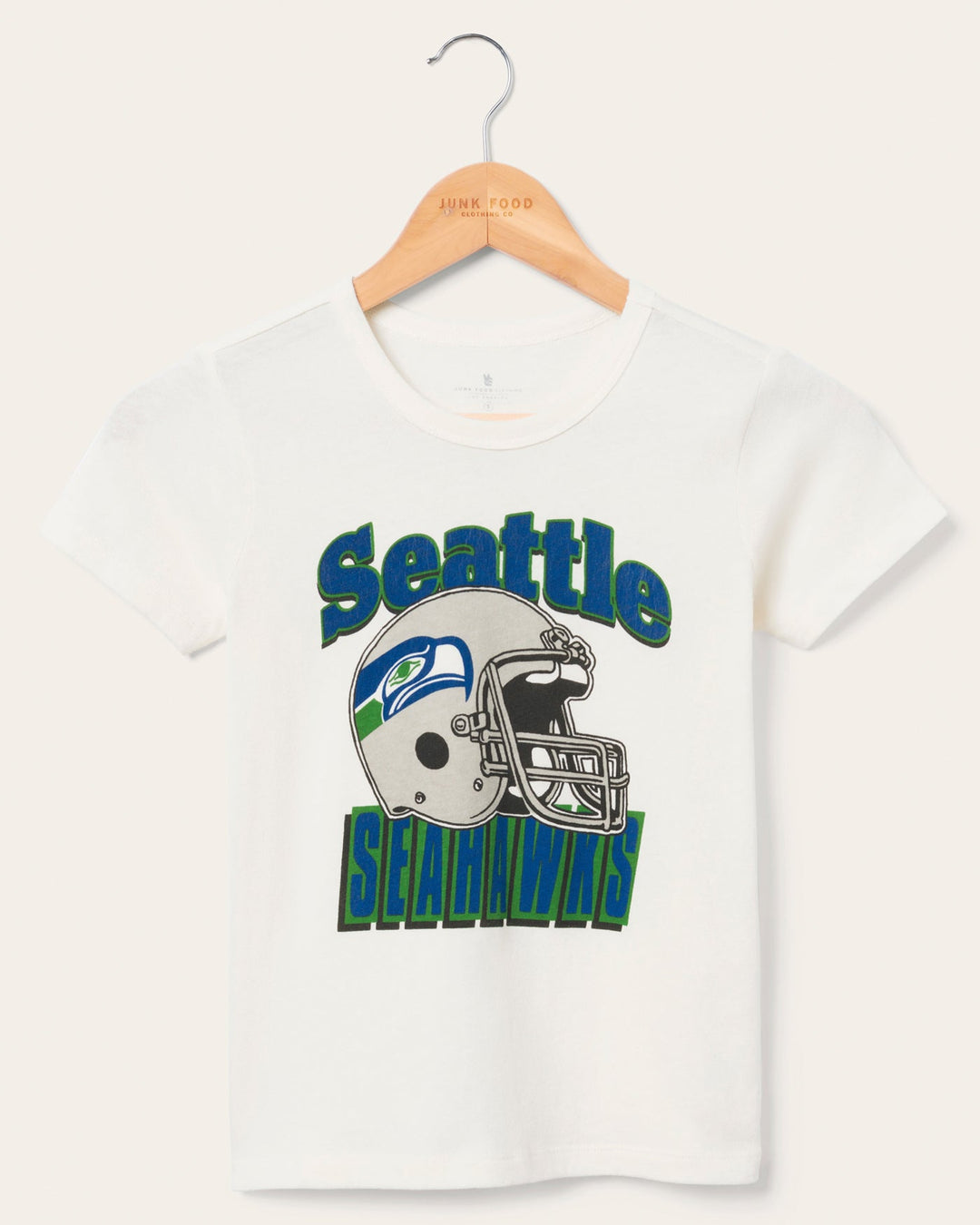 Kids Seattle Seahawks Helmet Tee – Junk Food Clothing