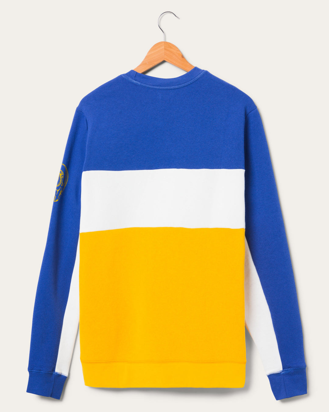 Los Angeles Rams Color Block Crew Fleece