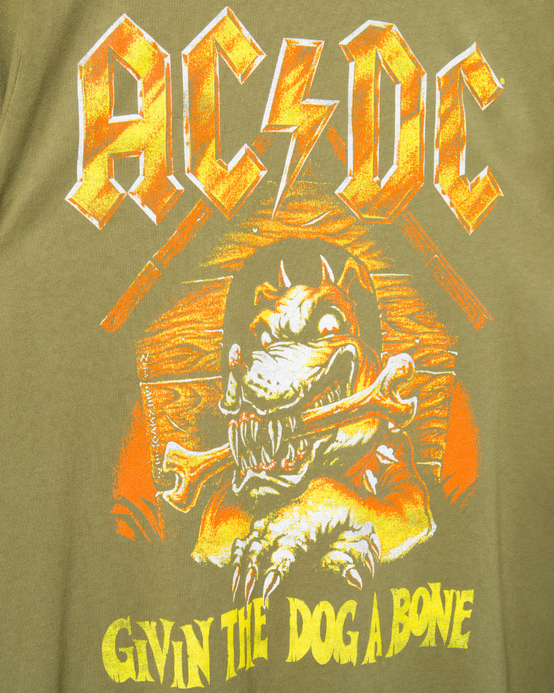 AC/DC Dog Vintage Tee – Junk Food Clothing