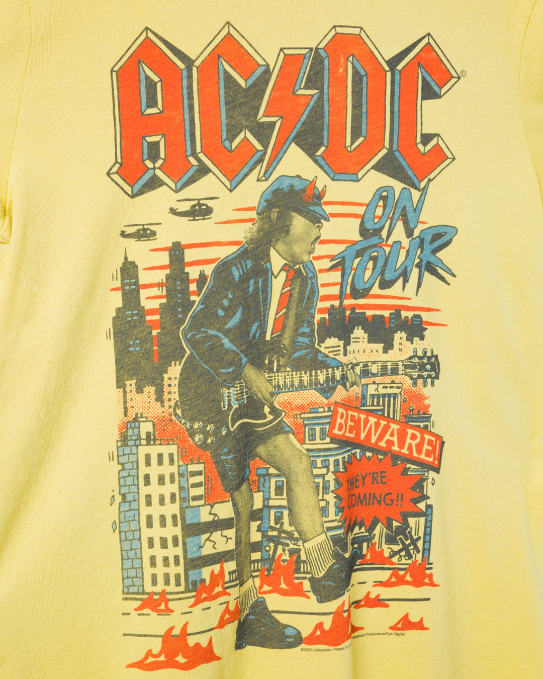 AC/DC Beware Vintage Tee