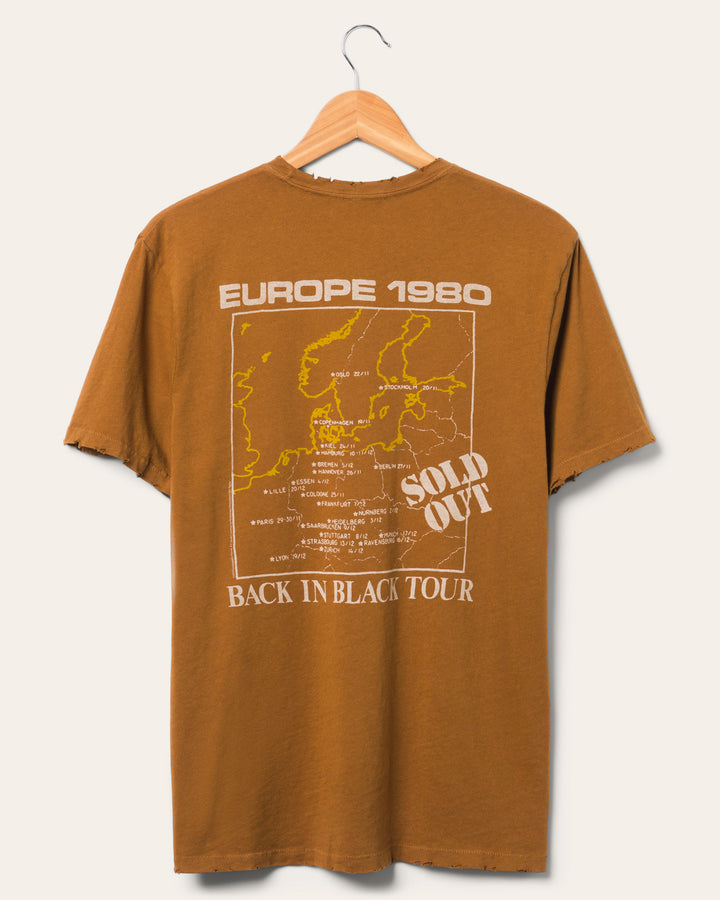 AC/DC Europe Tour Vintage Tee