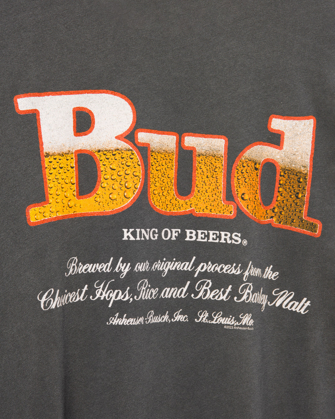 Bud King of Beers Vintage Tee
