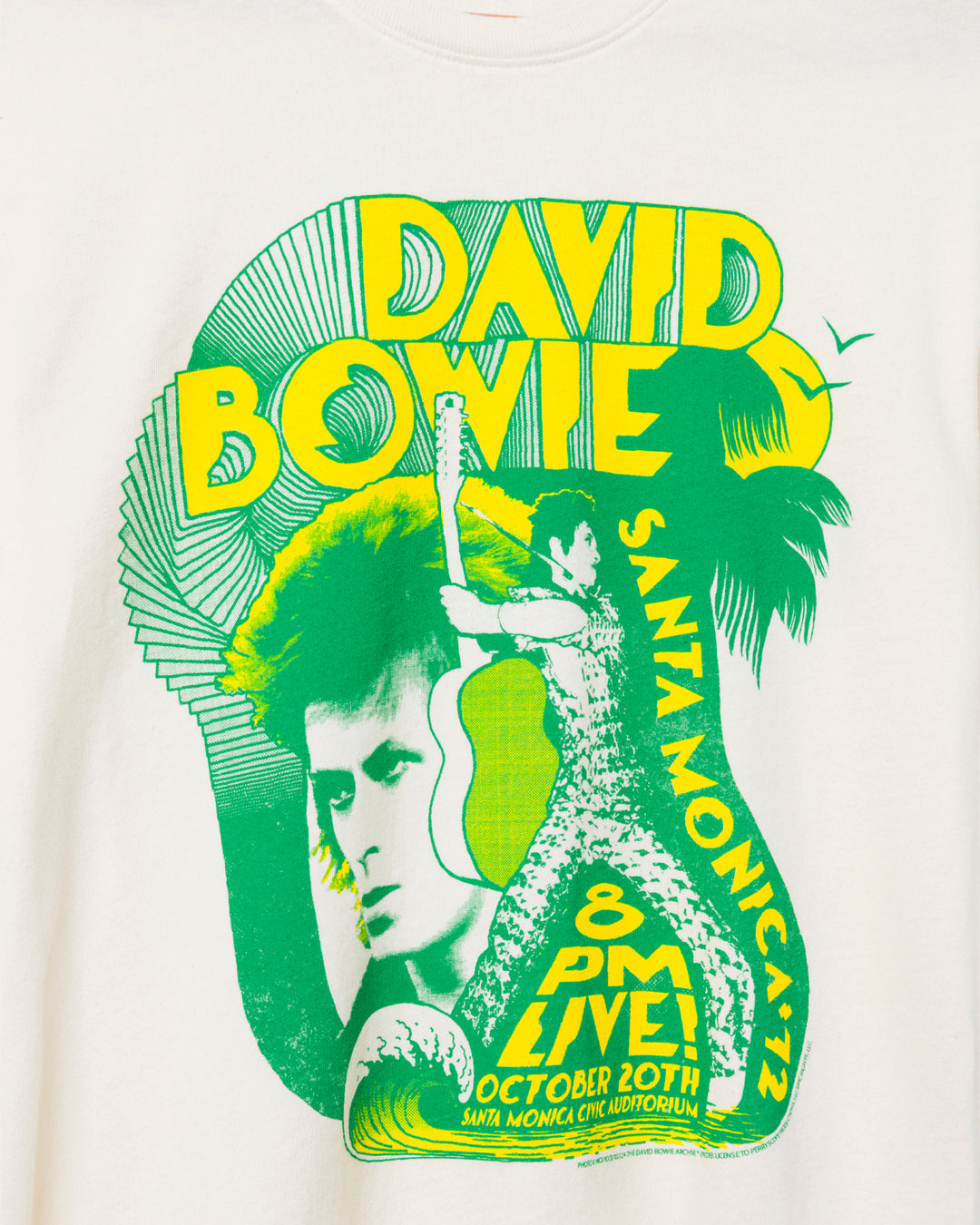 David Bowie Santa Monica '72 Vintage Tee