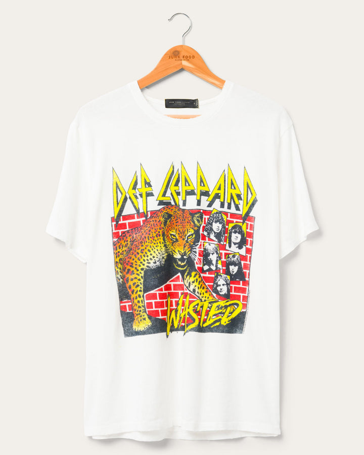 Def Leppard Wasted Vintage Tee