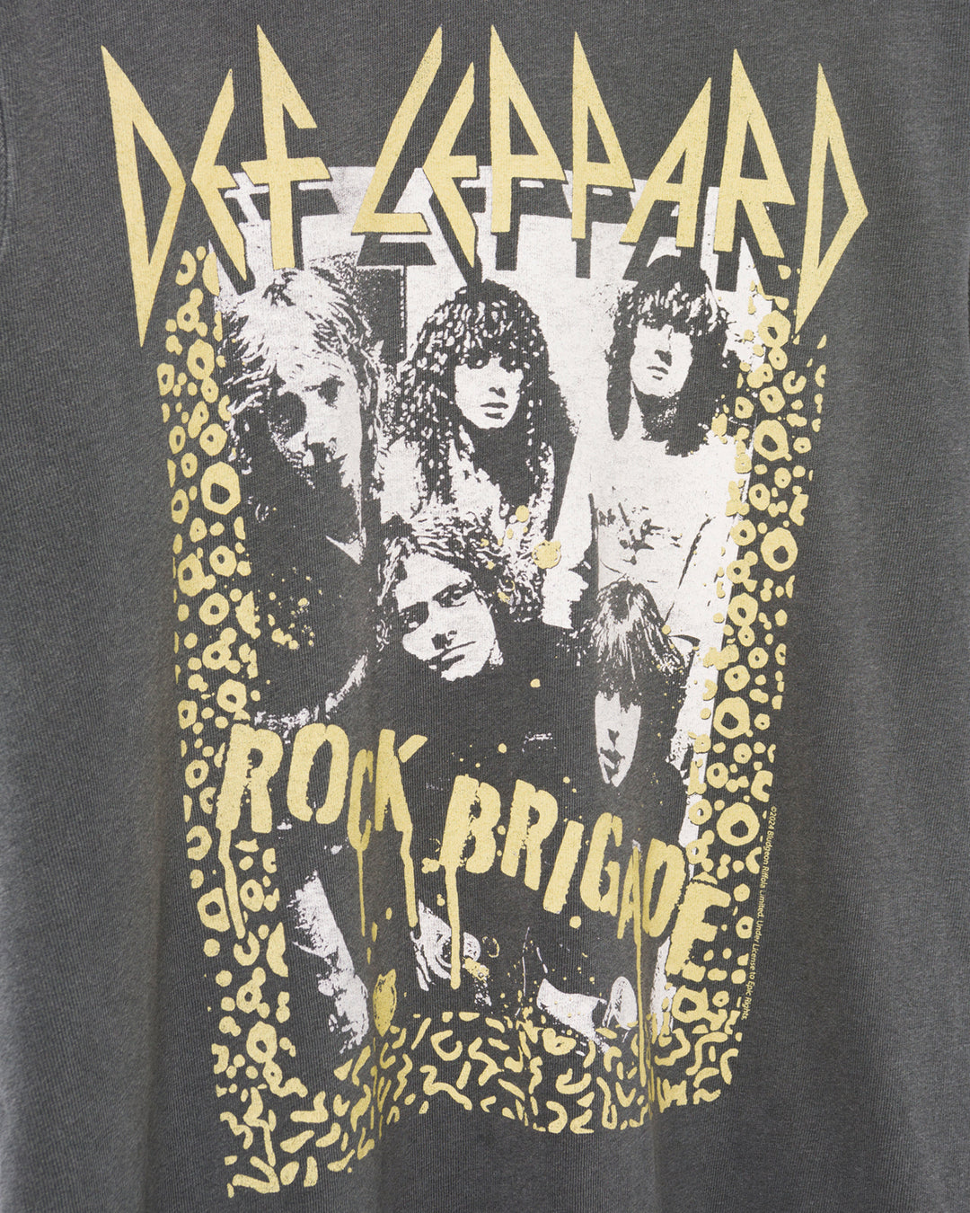 Def Leppard Rock Brigade Vintage Tee