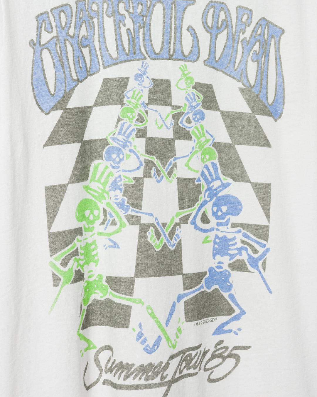 Grateful Dead Checkers Vintage Tee