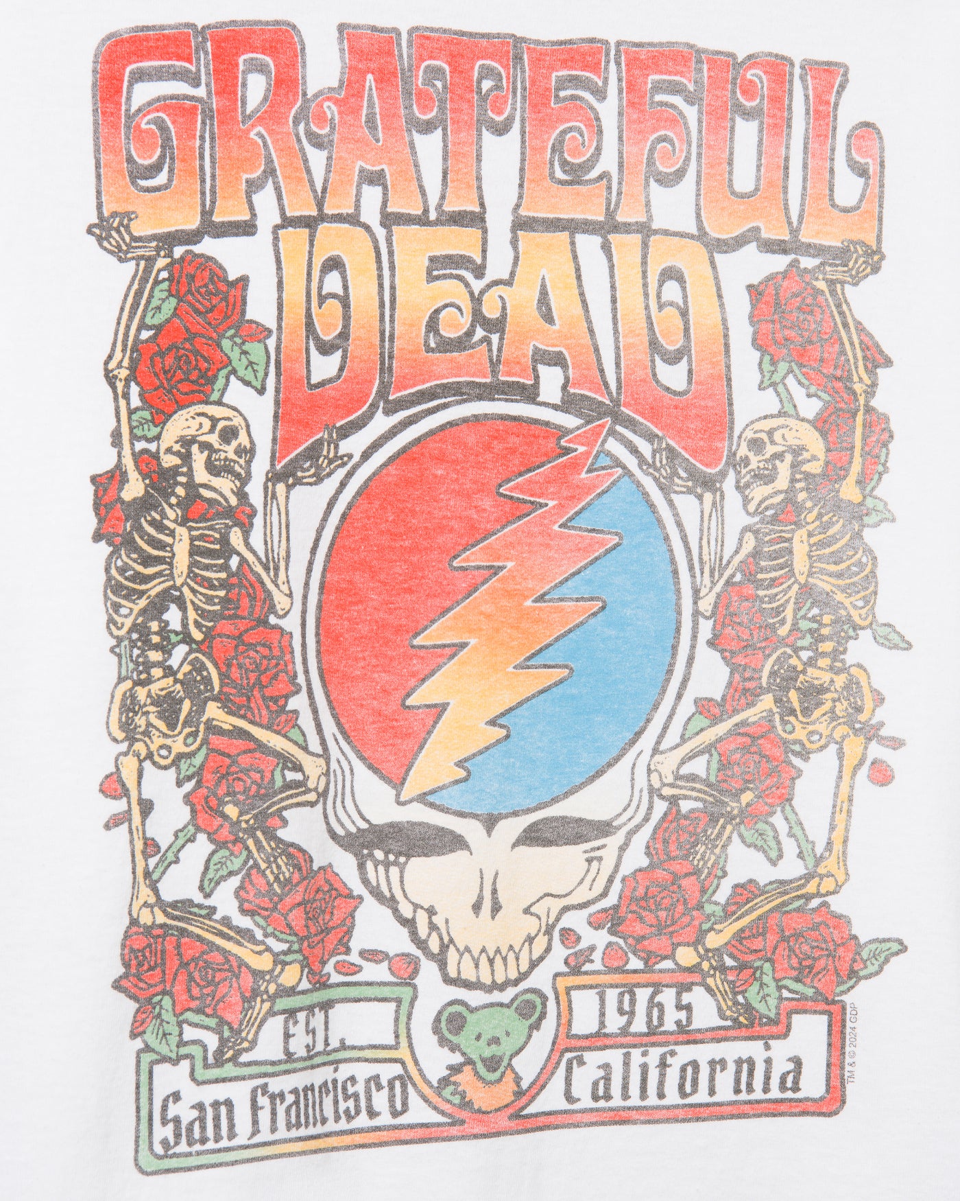 Grateful Dead EST 1965 Flea Market Tee – Junk Food Clothing