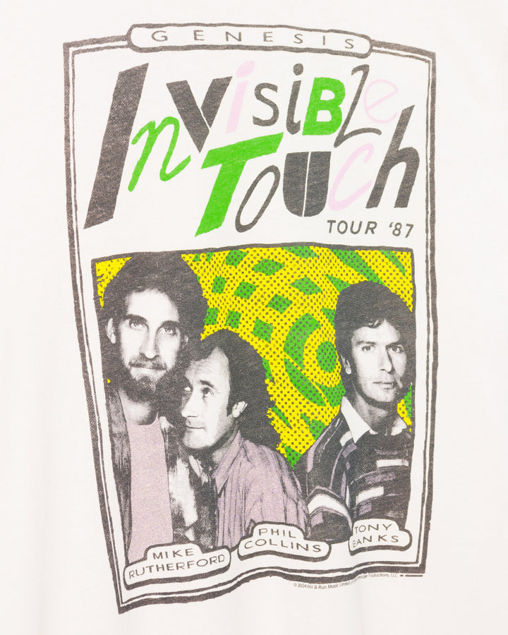 Genesis Invisible Touch Tour '87 Vintage Tee