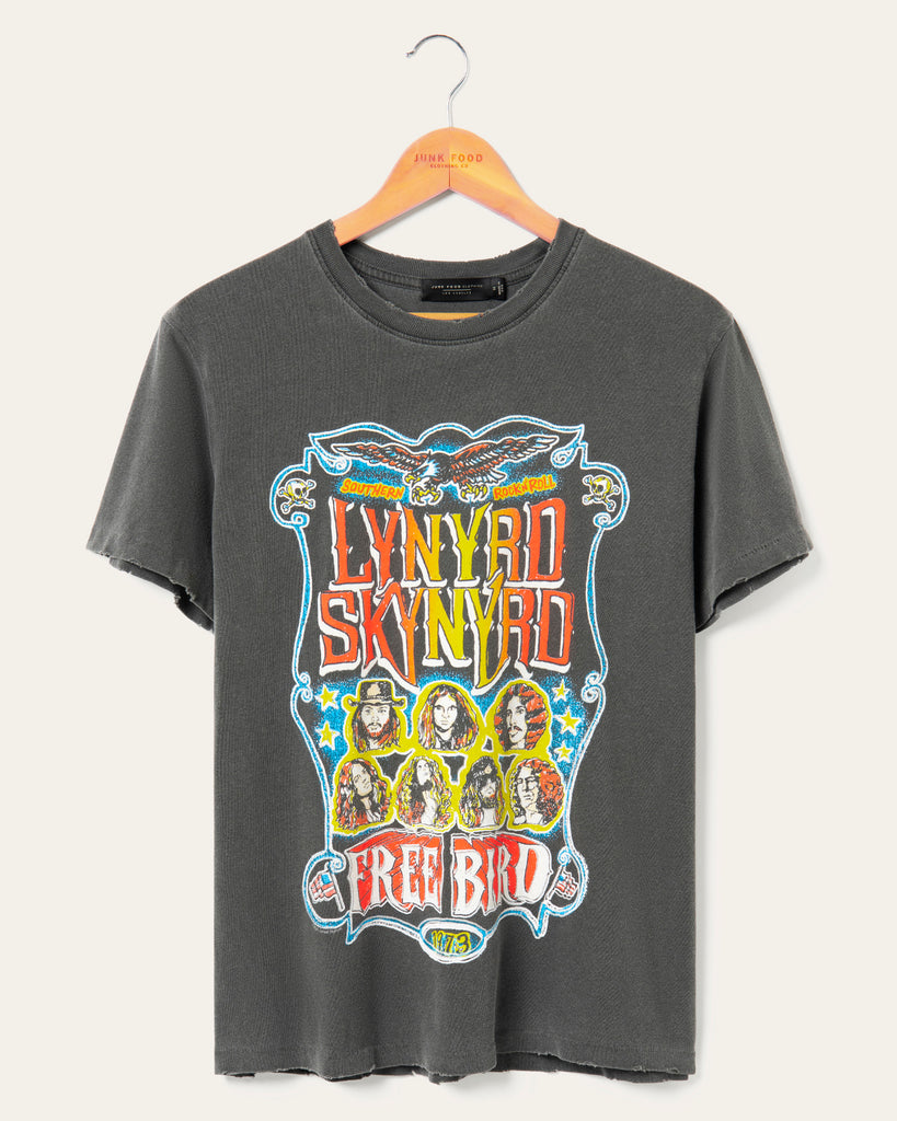 Lynyrd Skynyrd Free Bird Vintage Tee – Junk Food Clothing