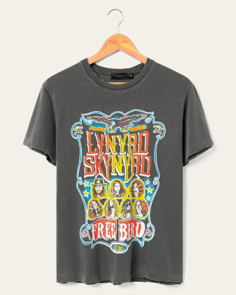 Lynyrd Skynyrd Free Bird Vintage Tee – Junk Food Clothing