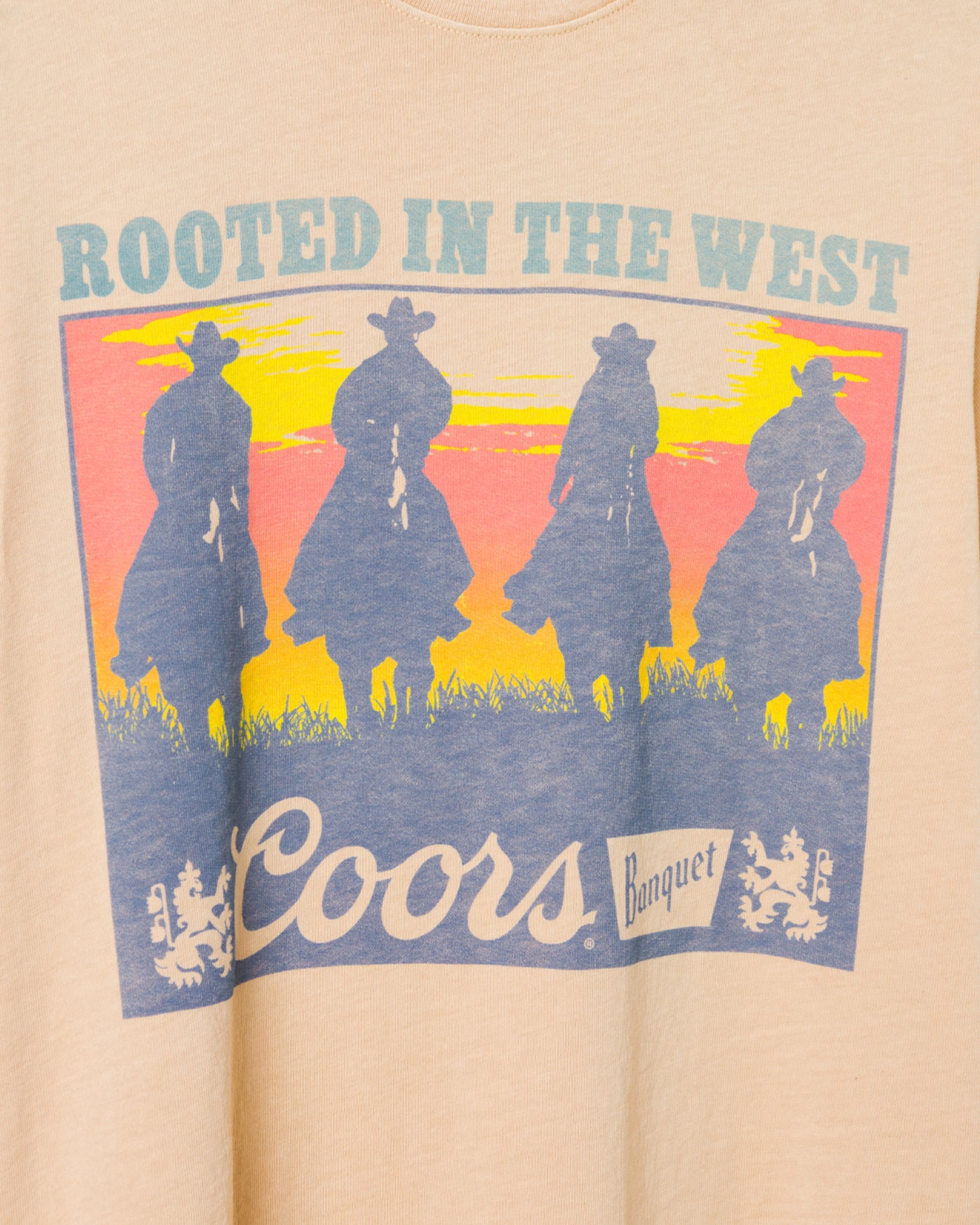 Coors Rooted in the West Vintage Tee – Junk Food Clothing