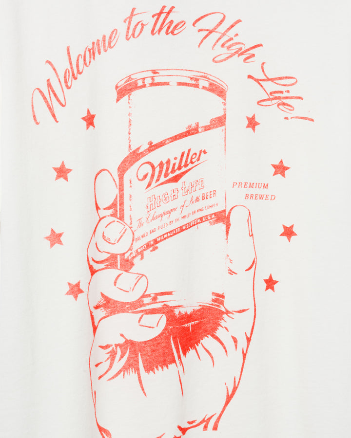 Miller High Life 120th Anniversary Can Vintage Tee
