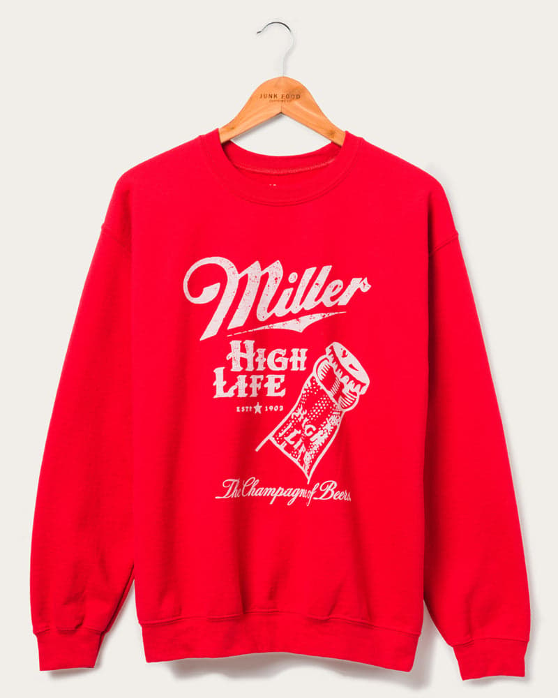 Miller High Life 120th Anniversary Sketch Flea Market Fleece
