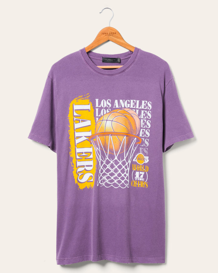 Los Angeles Lakers 17X Champs Vintage Tee
