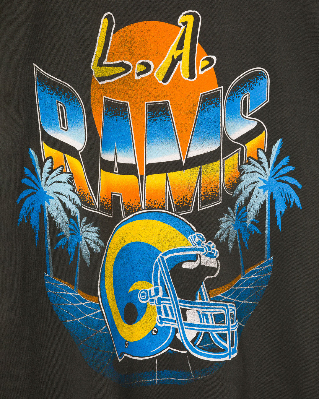 Los Angeles Rams Sunset Vintage Tee